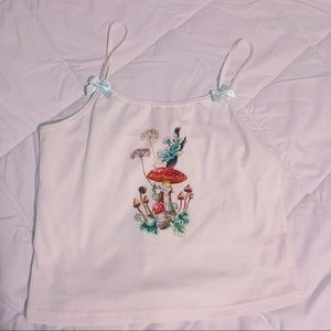 sugar thrillz white mushroom tank